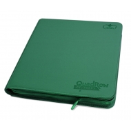 Ultimate Guard - 12-Pocket QuadRow ZipFolio XenoSkin Vert