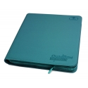 Ultimate Guard - 12-Pocket QuadRow ZipFolio XenoSkin Bleu Pétrole