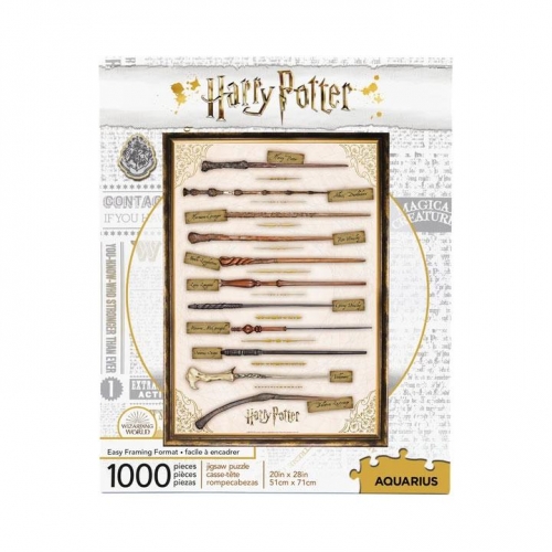 Harry Potter - Puzzle Baguettes magiques (1000 pièces)