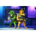 Les Tortues ninja - Pack 2 figurines Captain Zarax & Zork 18 cm