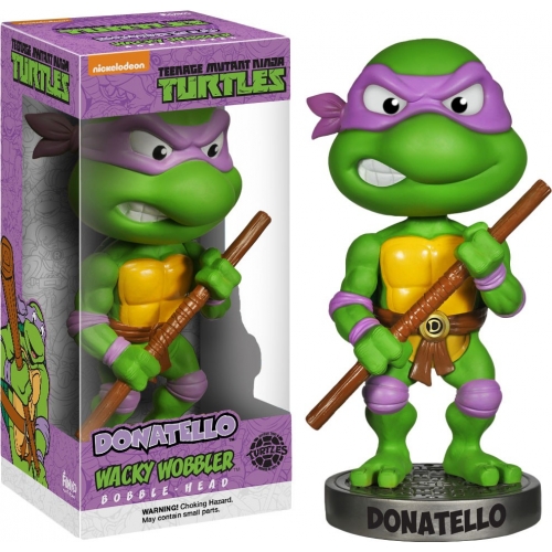 Les Tortues Ninja - Figurine Wacky Wobbler Bobble Head Donatello 15 cm