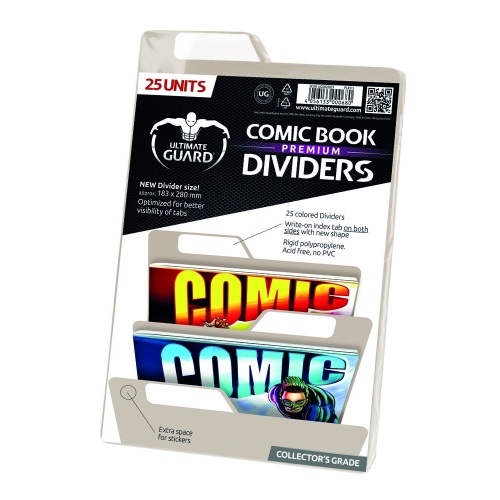 Ultimate Guard - 25 intercalaires pour Comics Premium Comic Book Dividers Sable