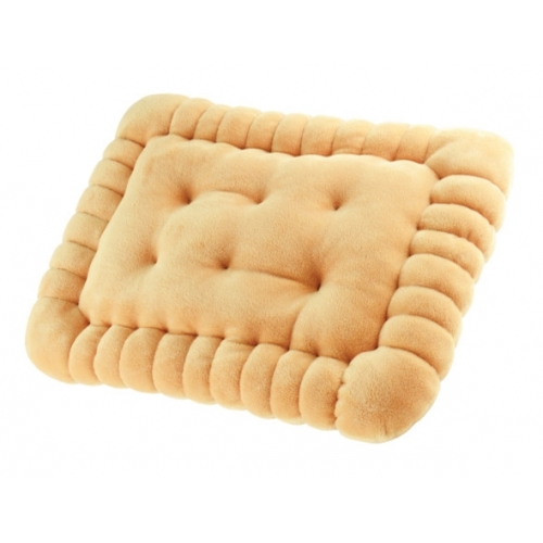 Biscuit - Coussin en forme de Biscuit 40 cm