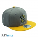 Harry Potter - Casquette snapback Gris & Jaune - Poufsouffle