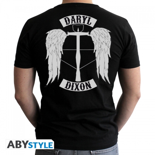 The Walking Dead - T-shirt Daryl noir - New Fit