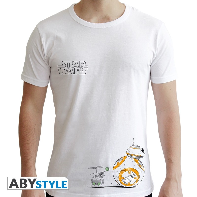 Star Wars - Tshirt Droïdes homme MC white - new fit