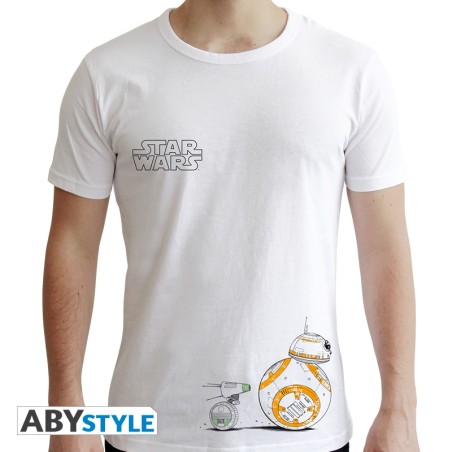 Star Wars - Tshirt Droïdes homme MC white - new fit