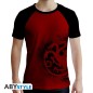 Game Of Thrones - Tshirt Targaryen homme MC rouge & noir - premium