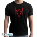 Watch Dogs - T-shirt - Logo Legion - homme MC black - Basic