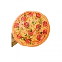 Tortues Ninja - Coussin Pizza 40 x 40 cm
