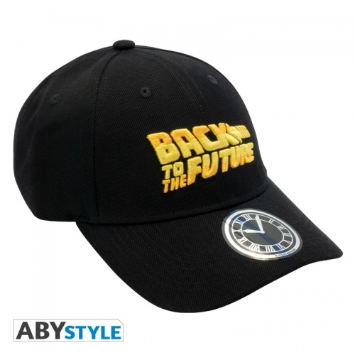 Retour Vers Le Futur - Casquette Black Logo Retour vers le futur