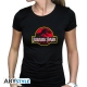 Jurassic Park - T-shirt femme Logo noir