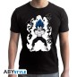 Dragon Ball Super - Tshirt Vegeta Royal Blue homme MC black-New Fit Dragon Ball Super - Tshirt Vegeta Royal Blue homme MC black-New Fit