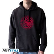 Game Of Thrones - Sweat homme Targaryen sans zip black