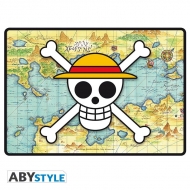 One Piece - Tapis de souris gaming - Skull with map