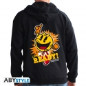 PAC -MAN - Sweat homme Let's play noir