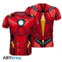 Marvel - T-shirt réplique Iron Man homme