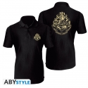 Harry Potter - Polo homme Poudlard noir