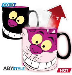 Disney - Mug Heat Change - 460 ml - Alice Cheshire - boîte x2