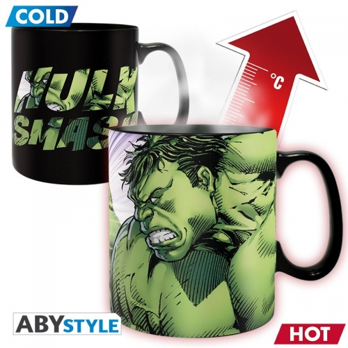 Marvel - Mug Heat Change Hulk Smash