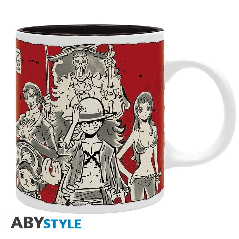 One Piece - Mug - 320 ml - Luffy's crew style japonais - subli  x2