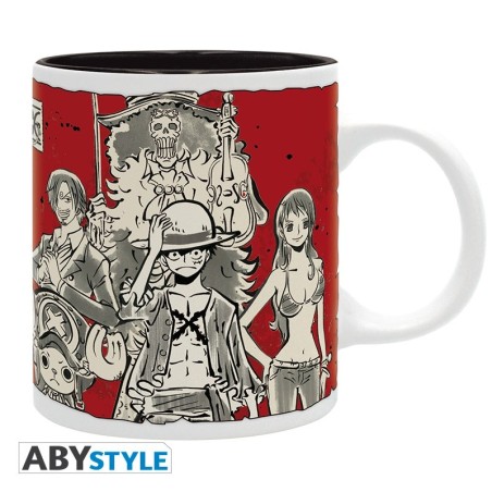 One Piece - Mug - 320 ml - Luffy's crew style japonais - subli  x2
