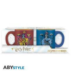 Harry Potter - Set 2 mugs à espresso - 110 ml - Gryff. & Serd. x2