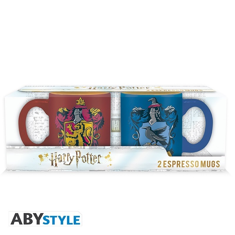 Harry Potter - Set 2 mugs à espresso - 110 ml - Gryff. & Serd. x2