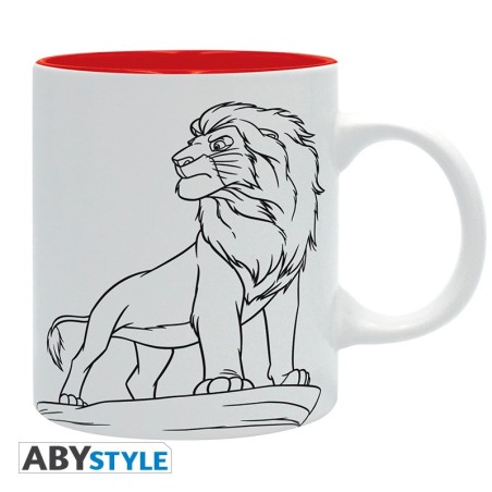 Disney - Mug - 320 ml - Le Roi Lion Simba- subli - avec boîte x2