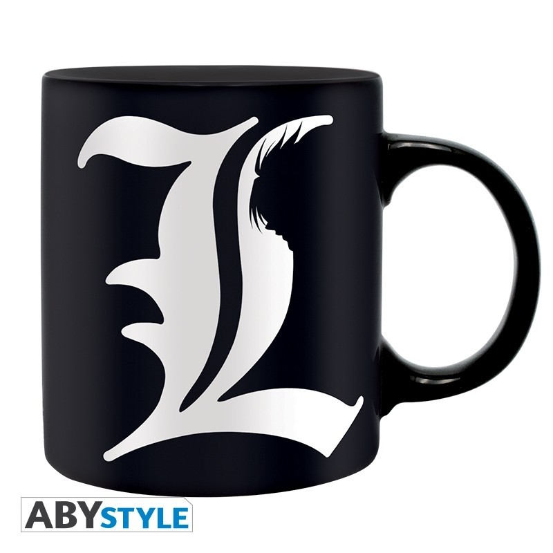 Death Note - Mug - 320 ml - L & règles - avec boîte x2
