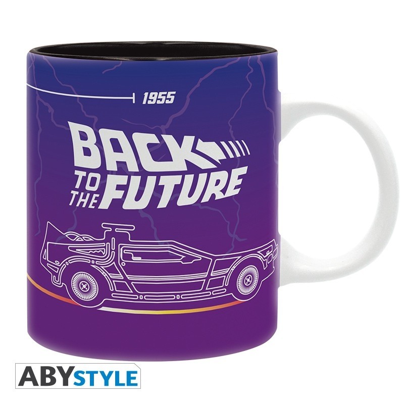 Retour Vers Le Futur - Mug - 320 ml - 1.21 GW - subli -avec boîte x2