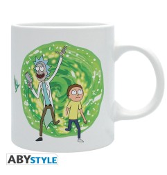 Rick And Morty - Mug - 320 ml - Portail - subli - avec boîte x2