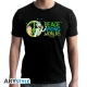 Rick et Morty - T-shirt homme Peace Among Worlds noir