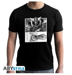 Grendizer - Tshirt Goldorak & Actarus homme MC black - new fit