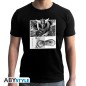 Grendizer - Tshirt Goldorak & Actarus homme MC black - new fit