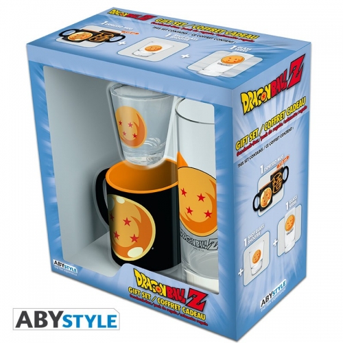 Dragon Ball - Pack Verre 29cl + Shooter + Mini Mug Boule de cristal