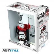Star Wars - Pack Verre 29cl + Keyring + Mini Mug Trooper