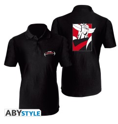 Grendizer - Polo Buste Goldorak homme MC noir
