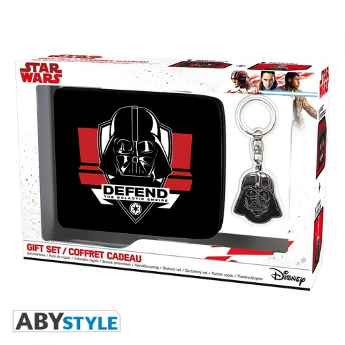 Star Wars - Pack new Wallet + Keyring Dark Vador