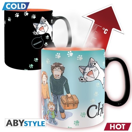 Chi - Mug Heat Change - 460 ml - Chi & Poisson - boîte x2