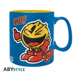 Pac -MAN - Mug - 460 ml - Rétro -  avec boîte x2