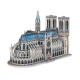 Wrebbit Castles & Cathedrals - Puzzle Collection 3D Notre-Dame de Paris (830 pièces)