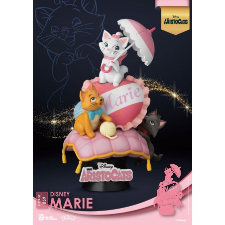 Disney - Classic Animation Series diorama PVC D-Stage Marie 15 cm