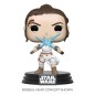 Star Wars - Episode IX POP! Movies Vinyl Figurine Rey w/2 Light Sabers 9 cm