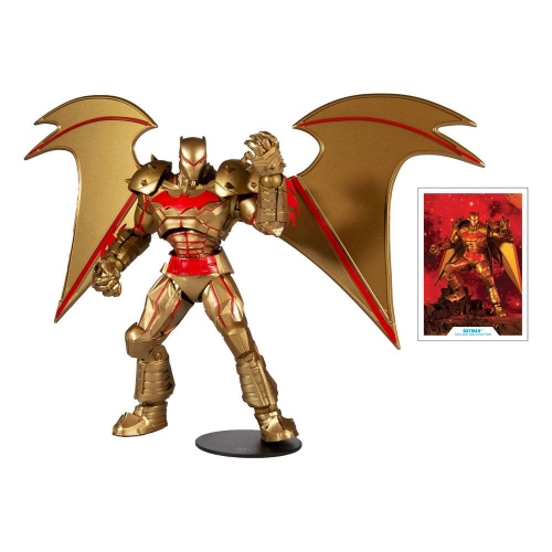 DC Multiverse - Figurine Batman Hellbat Suit (Gold Edition) 18 cm