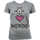 Moi, moche et méchant - T-Shirt femme I Love Nerds