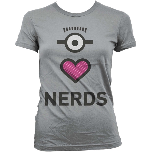 Moi, moche et méchant - T-Shirt femme I Love Nerds