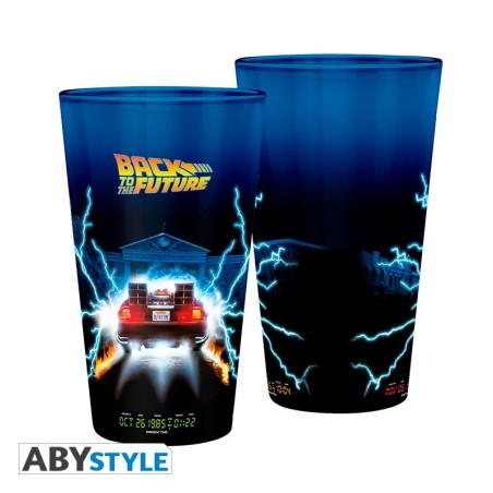 Retour Vers Le Futur - Verre XXL - 400 ml - DeLorean - x2