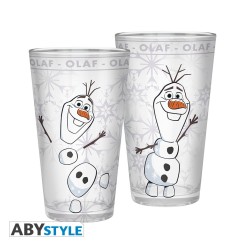Disney - Verre XXL - 400 ml - Reine des Neiges 2 Olaf - x2