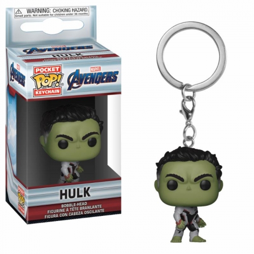 Avengers Endgame - Porte-clés Pocket POP! Hulk 4 cm